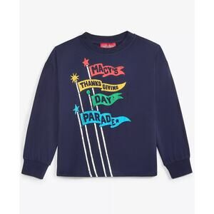 Macy's Thanksgiving Day Parade Little & Big Kids Long Sleeve T-Shirt Size L 0243